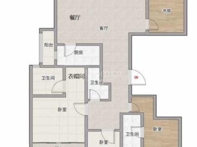 时代滨江上品揽悦园 4室 2厅 192平米